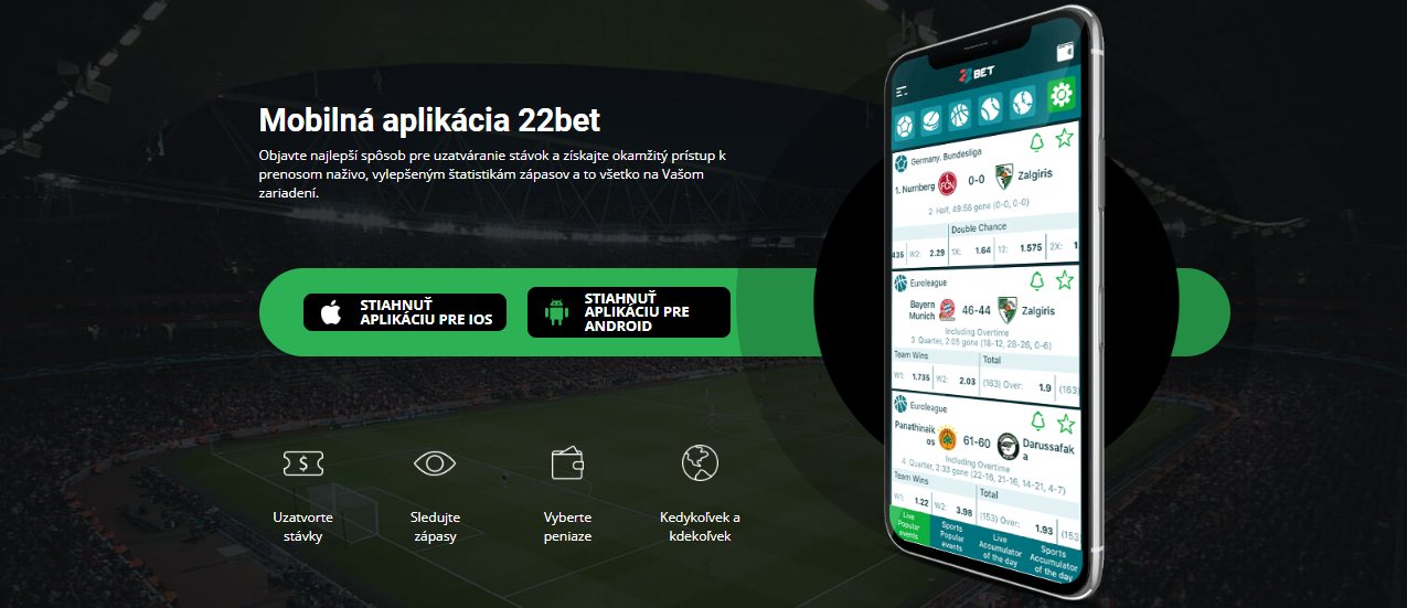 22Bet Mobile App