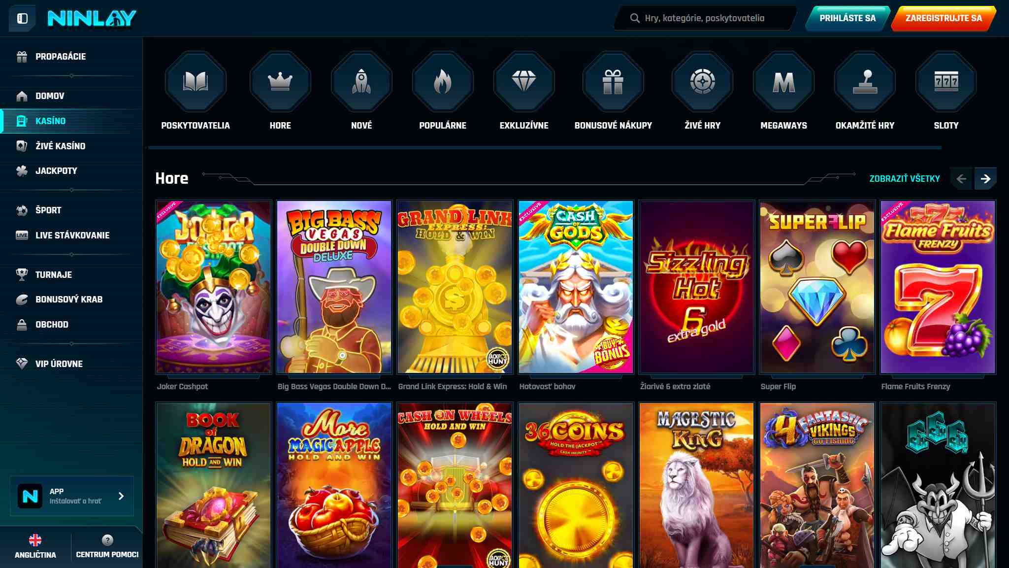 Ninlay Casino Games-Slovensko, stavkovekancelarie.tv